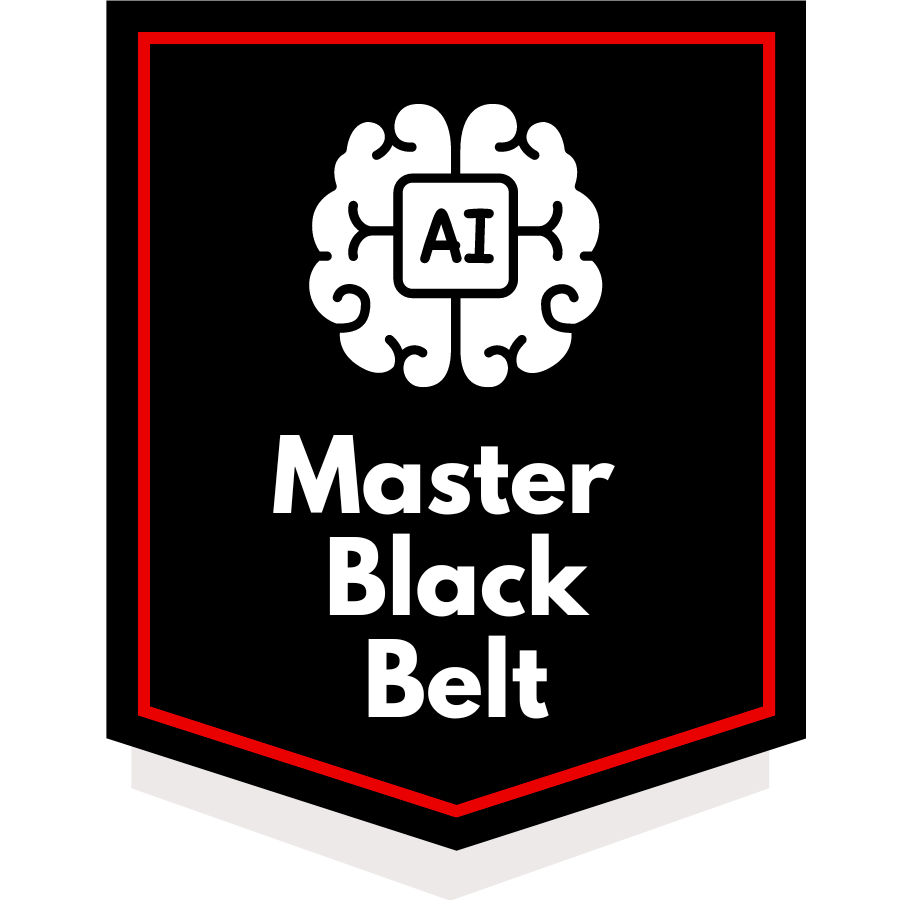 Master Black Belt Icon