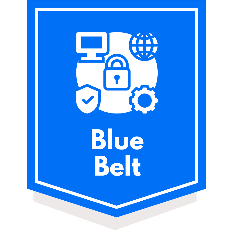 Blue Belt Icon