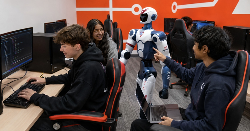 Robot in Classroom