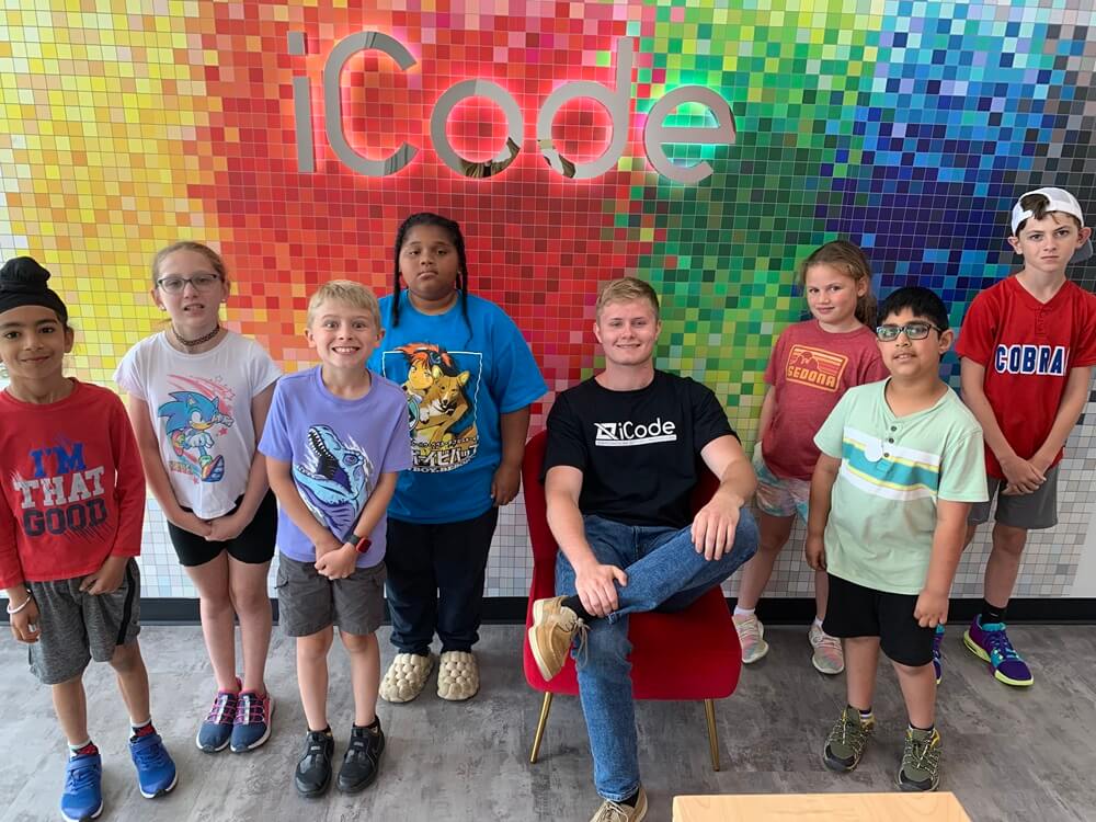 Kids excited for coding