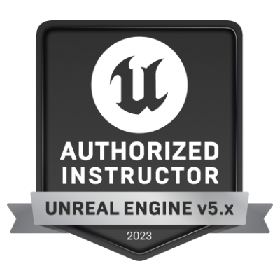 Epic Games Unreal Authorized Instructor Logo