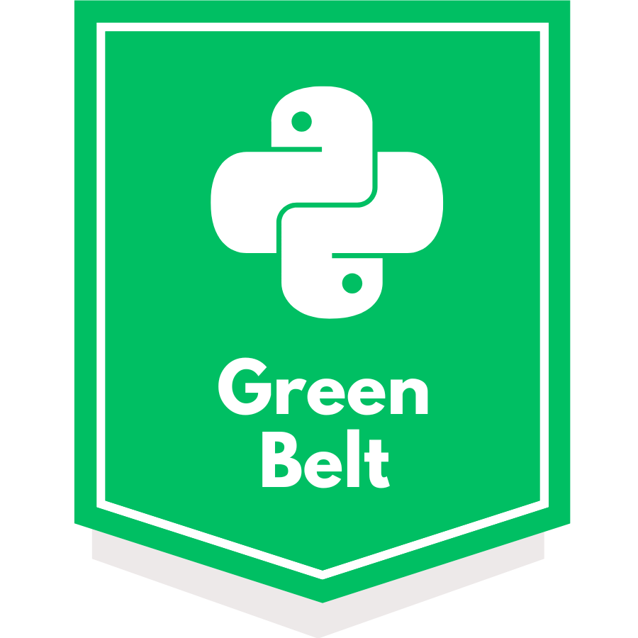 Green Belt Icon